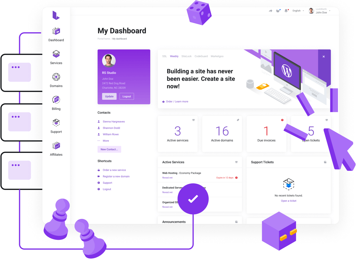 Game Servers - Powerful control panel for easy Game Server management
